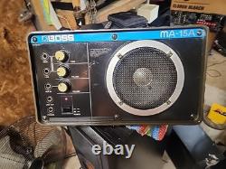 BOSS ma-15A Petits amplificateurs Guitare Vintage Testé du Japon