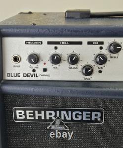 Behringer GX112 Blue Devil Amplificateur de guitare 60 watts ! Combo 1x12 avec effets intégrés