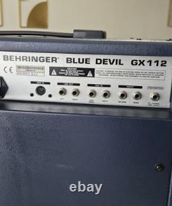 Behringer GX112 Blue Devil Amplificateur de guitare 60 watts ! Combo 1x12 avec effets intégrés