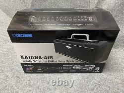 Boss Katana-Air Amplificateur de guitare portable sans fil alimenté par batterie avec boîte