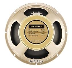 CELESTION G12H-75 Creamback 8-Ohm 12 75-Watt Guitar Speaker translates to:
'CELESTION G12H-75 Creamback Haut-parleur de guitare 8-Ohm 12 75-Watt'