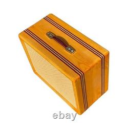 Cabinet de haut-parleur pour guitare personnalisé Ashen 112 rayé jaune (vide) Cabinet de haut-parleur pour guitare personnalisé Ashen 112 rayé jaune (vide)