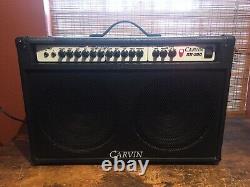 Carvin Sx-200 100 Watt Guitar Amp Digital Signal Processing 2x12 Black Cabinet
