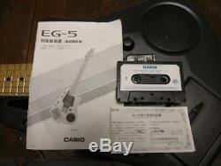 Casio Eg-5 Eg5 Eleking Amplificateur Construit Guitare Électrique Testé Testé