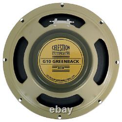 Celestion G10 Greenback 30W 10 Haut-parleur de guitare à aimant céramique 8 Ohm