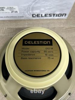 Celestion G12M-65 Creamback Haut-parleur d'ampli guitare 12 pouces 65 watts 16 ohms #1749
