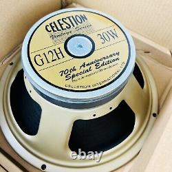 Celestion G12h 70e Anniversaire Édition Spéciale 12'' Speaker 8 Ohm 30w Brand New