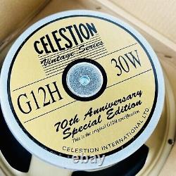 Celestion G12h 70e Anniversaire Édition Spéciale 12'' Speaker 8 Ohm 30w Brand New