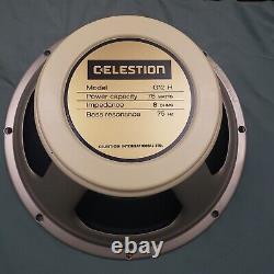 Celestion G12h-75 Creamback 12 75-watt Guitare De Remplacement Haut-parleur 8 Ohm