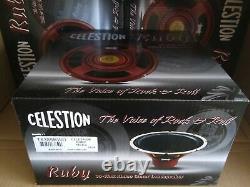 Celestion Ruby 35w Alnico 16ohm Guitar Speaker Made In Uk / New In Box