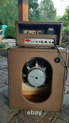 Chez Mars Torque Filmosound Guitar Amplificateur Head And Speaker Cabinet