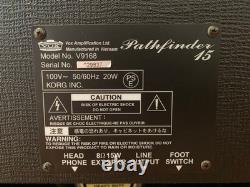 Combo d’ampli pour guitare électrique Vox Pathfinder 15 V9168 avec réverbération classique, testé