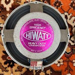 Correspondant Quad 4x Vintage 1970s Hiwatt Purple Fane 122/17g 50w 15ohm 12 Haut-parleurs