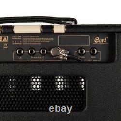 Cort Cmv15 Tube Combo Amplificateur De Guitare Amplificateur 15 Watts Câble À Main Moollon Haut-parleur