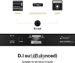 Donner Amplificateur de Batterie Électronique Haut-Parleur 35W pour Clavier Électronique, Batterie et Guitare