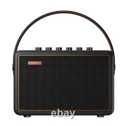 Donner GO II Amplificateur de guitare rechargeable 15 W avec contrôle via application et enregistrement USB-C – Noir