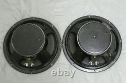 Eminence 10 Bass Cabinet Speakers X2 Paire 8 Ohm