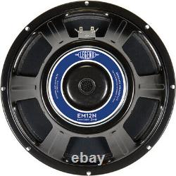 Eminence Legend Em12n 12 Guitar Neo Speaker Seulement 6.6 Lbs Evm-12l Remplacement