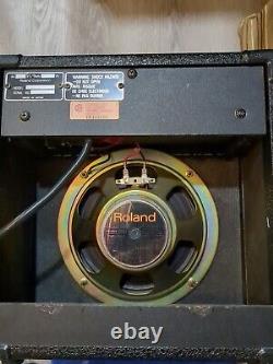 Enceinte Roland Spirit 10A vintage, le cube original à haute performance