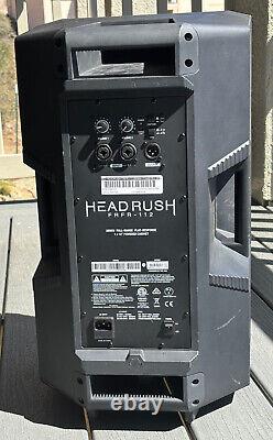 Enceinte amplifiée HeadRush FRFR112 1x12 2000W noire (Corne non fonctionnelle)