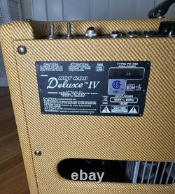 Fender Hot Rod Deluxe IV Édition Limitée Tweed Haut-Parleur Celestion 1x12