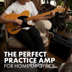 Fender Mustang LT25 ampli combo de 25 watts avec 30 effets préréglés pour guitare, noir