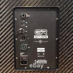 GR AT 210V-800 ACT Caisson de haut-parleurs pour amplificateur de basse en fibre de carbone 2x10 800 watts