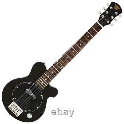 Guitare électrique mini Pignose PGG-200 BK noire avec amplificateur intégré