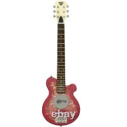 Guitare électrique mini Pignose PGG-200PL PKPL rose paisley avec amplificateur intégré