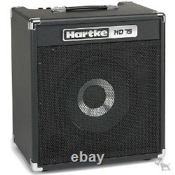 Hartke Hd75 75 Watt Solid State Bass Combo Amp Avec Haut-parleur Hydrive Single 12