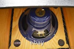 Haut-parleur Celestion G12 Alnico Blue avec armoire