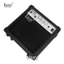 Haut-parleur IRINGA-20W Mini Amplificateur Portable Adapté pour Guitare Électrique 3Band EQ