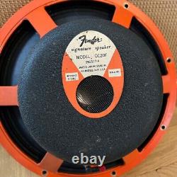 Haut-parleur Vintage JBL Fender USA D120F D120 8ohm Signature Orange des années 1970