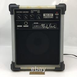 Haut-parleur d'ampli Suzuki SA-22 pour guitare Taishogoto Koto Amplificateur Utilisé en provenance du Japon