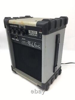 Haut-parleur d'ampli Suzuki SA-22 pour guitare Taishogoto Koto Amplificateur Utilisé en provenance du Japon