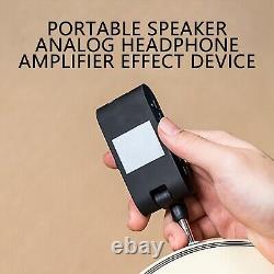 Haut-parleur d'amplificateur de guitare portable et processeur d'effets compact et polyvalent