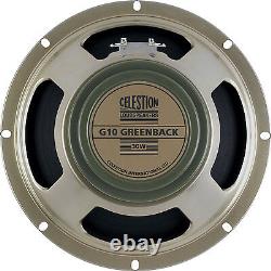 Haut-parleur de guitare Celestion G10 Greenback 10 8 Ohm 30W