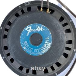 Haut-parleur de guitare Utah 12 de marque Fender vintage, Fender silver face twin 1982