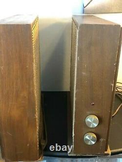 Haut-parleurs D’extension Sans Fil Vintage Pair Ge Sp-20b Avec Amplificateurs De Tube Guitar Amp