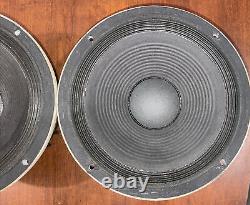 Haut-parleurs de guitare Gauss 3164B 10 Vintage Woofer 16 Ohm PAIRE VOIR PHOTOS