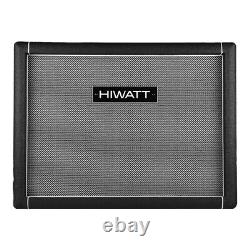 Hiwatt Se212f Guitar Amp Haut-parleur Cabine Avec 2x12 Anglais Fane F75 Haut-parleurs