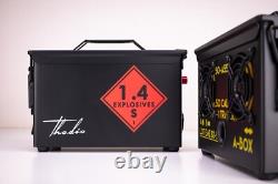 L'enceinte originale en boîte de munitions. ÉDITION LIMITÉE A-BOXT BLACK OPS 50 CAL