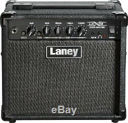 Laney Lx15 LX Series Amplificateur Combiné Guitare 15w Haut-parleurs 2 X 5 Pouces
