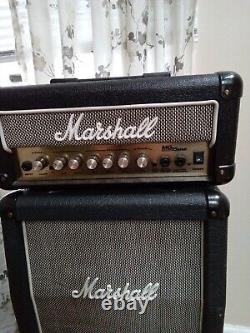 MARSHALL Mini Stack MG15MSII Noir/Tissu à motif de panier en osier avec haut-parleurs Vintage Celestion