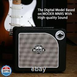MOOER Combo Amplificateur Guitare 15W, Ampli de Pratique avec 9 Modèles d'Ampli Numériques, 6.5