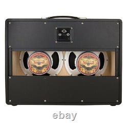 Magnatone Master Collection 2x12 Guitar Amp Speaker Cabinet Avec Logo Light Up