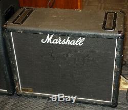 Marshall 1936 2x12 Desserte Cabine Guitare Avec Haut-parleurs Weber Silverbell