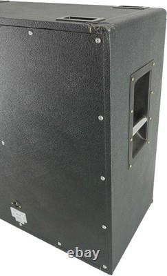 Marshall 1960BHW 120W 4x12 Cabinet de haut-parleurs pour guitare droit câblé à la main noir BLEMI