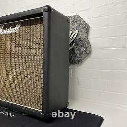 Marshall 1974 Jmp Modèle #2045 2x12 Checkerboard Speaker Cabinet Black Tolex