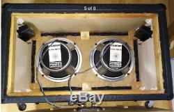 Marshall 2x10 200w Stéréo Clone Cabinet Avec Haut-parleurs Celestion G10h